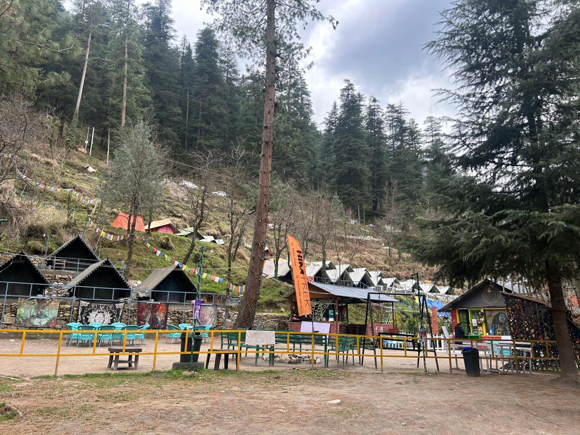 Himtrek Riverside Camps, Kasol Exterior foto